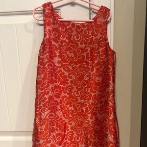 Gap Girls size 8 silk red tank dress